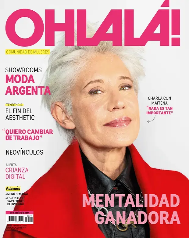 Tapa de revista OHLALA! de junio con Maitena