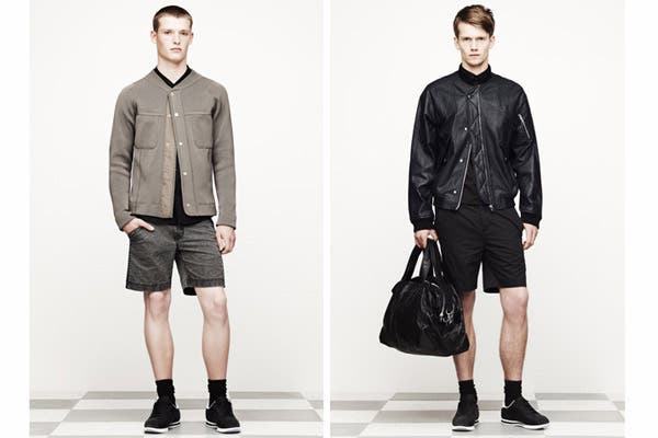¡Ups! ¡Qué modelitos de Alexander Wang! ¿Podemos imaginar a un hombre así vestido por la city porteña?