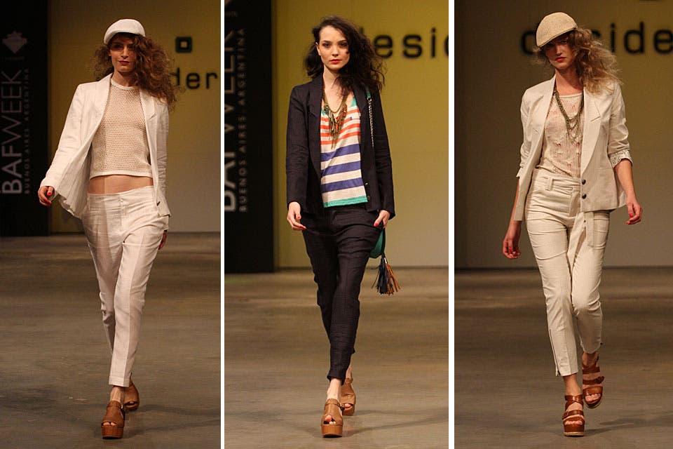 Desiderata presentó una línea simple y chic, femenina y moderna