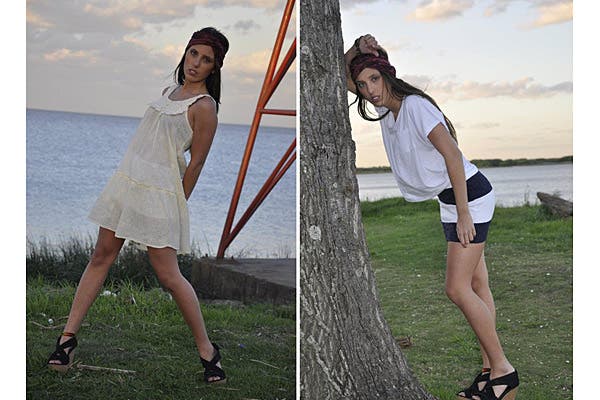 Josefina Delgado nos mostró dos conjuntos ideales para el verano; pueden ver más de sus looks en https://www.facebook.com/lasnietasdeamanda