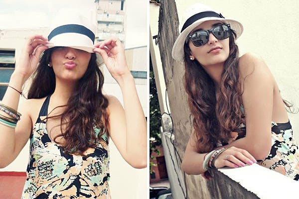 Giselle Lucero eligió una remera de Ayres y accesorios de Todo Moda