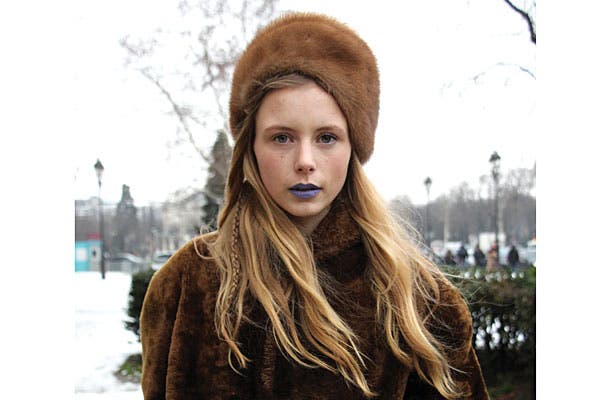 ¿Te animás a los labios azules?
