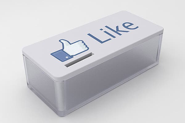 "Me gusta", una caja de propina inspirada en Facebook