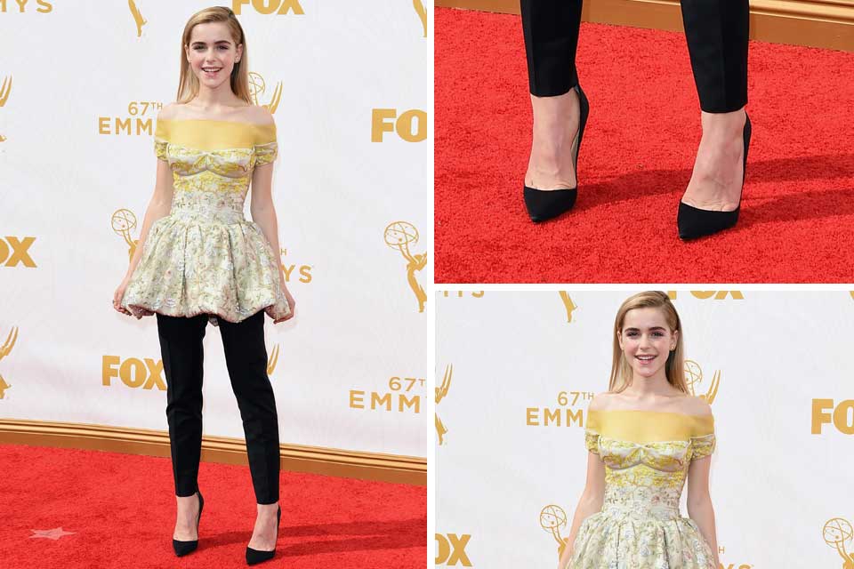 Otro de los desaciertos d ela noche en materia de moda. Kiernan Shipk asistió con un conjunto formado por un top de Alta Costura de Dior y un sencillo pantalón negro; ¿Vos qué opinás?
