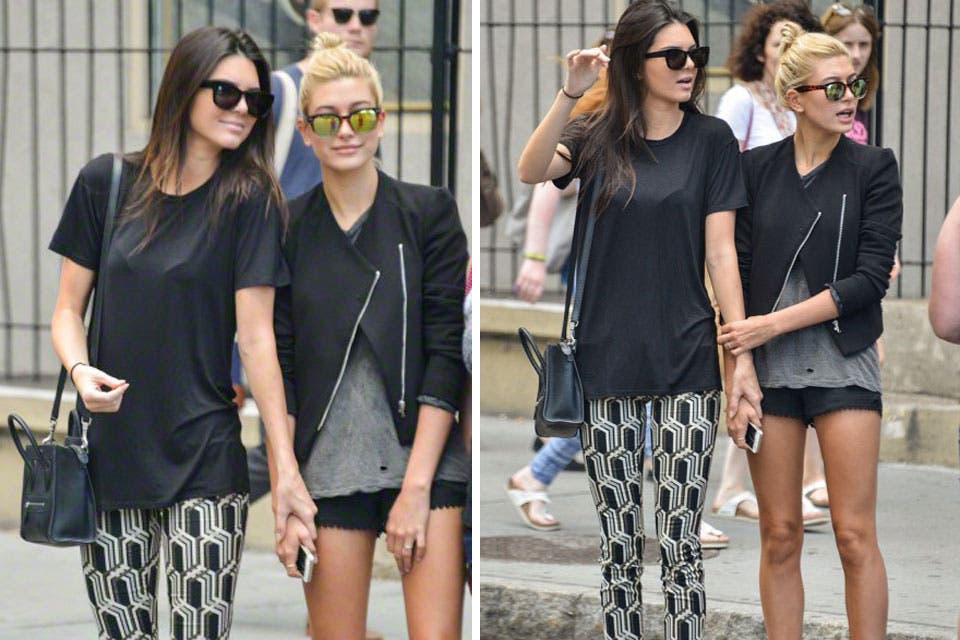Hailey Baldwin y Kendall Jenner son íntimas amigas
