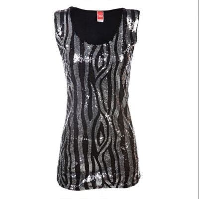 Otra opción para las que aman las lentejuelas (Bendito Glam, $269)