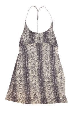 Una variante del animal print para espaldas perfectas (kosiuko, $428)