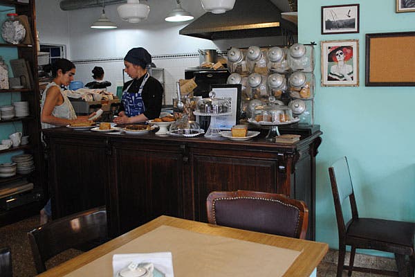 Un lugar súper tranquilo para comer cosas riquísimas
