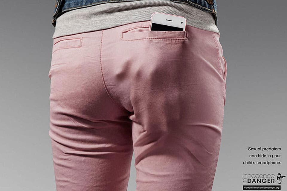 Los acosadores sexuales pueden esconder en el celular de tus hijos, predica esta campaña