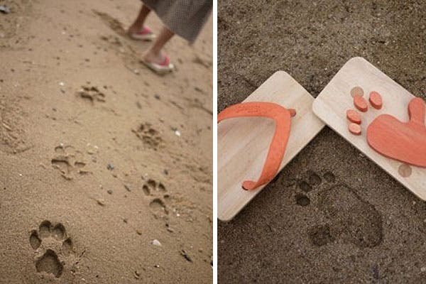 Ojotas con huellas de animales, ¡a los más chicos les van a encantar!