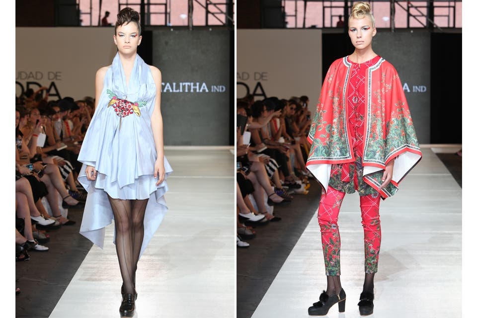 Juego de estampas y texturas en los diseños de Talitha