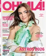 Tapa de enero con Agustina Cherri para revista OHLALÁ! Tapa de OHLALÁ! de enero con Agustina Cherri
