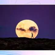 Hoy se podrá ver la Luna llena de cosecha.