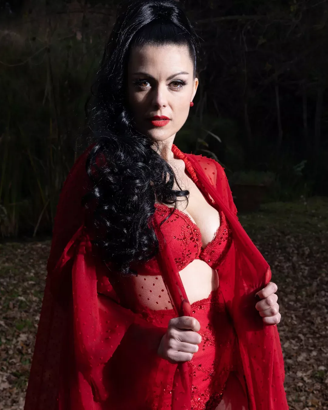 Yanni Giovannetti directora de la Primera Academia Burlesque de Argentina.