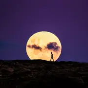 Superluna llena de Esturión.
