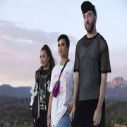 Dallas Lovato, Demi Lovato y Matthew Scott Montgomery.