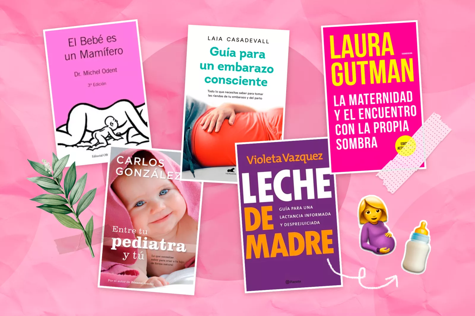 Libros Maternidad: Embarazo, Parto y Crianza