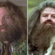 Robin Williams soñaba con ser Hagrid de Harry Potter.