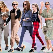 La actriz francesa Marion Cotillard, Michelle Williams, la estrella de Sex and the City Sarah Jessica Parker y la actriz Julianne Moore y su hija son sólo algunas de las que eligen los zuecos.