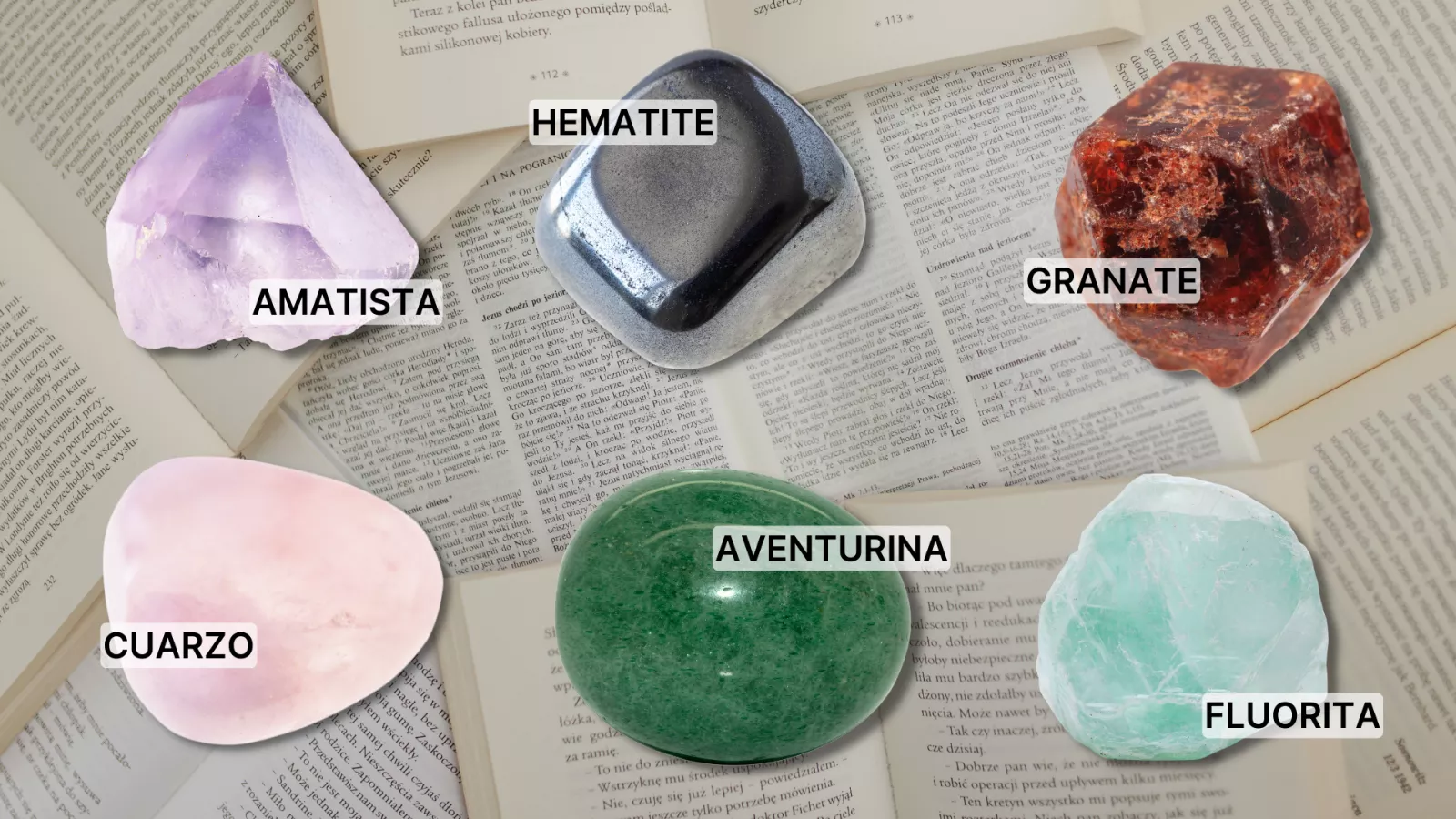 20 piedras espirituales con su significado y propiedades