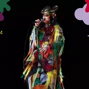 Bjork en el Primavera Sound.