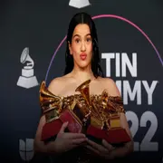 Rosalía es una de las grandes triunfadoras de los Latin Grammy.