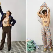 Fotos de la nueva campaña de la campaña de Gucci con Harry Styles.