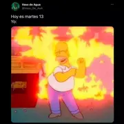 Los mejores memes del martes 13.