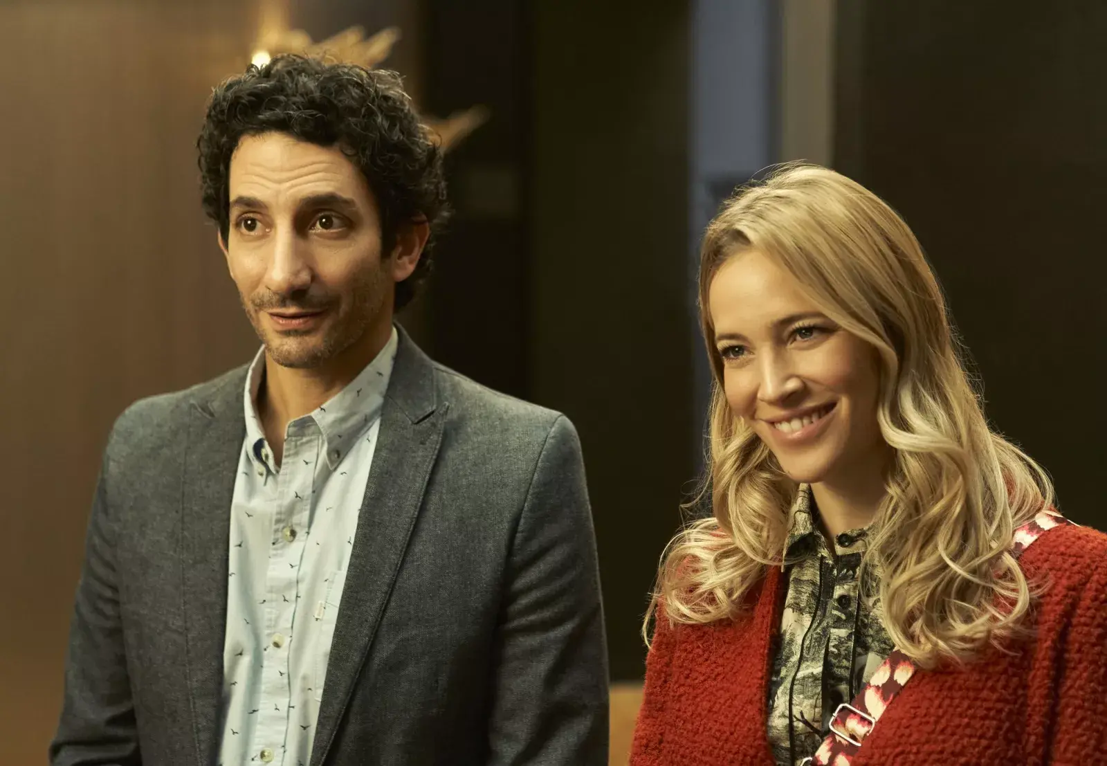 Juan Minujín y Luisana Lopilato, la pareja en crisis de Matrimillas.