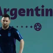 Messi, entrenando en el Mundial Qatar 2022