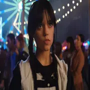 Merlina, el personaje interpretado por Jenna Ortega.