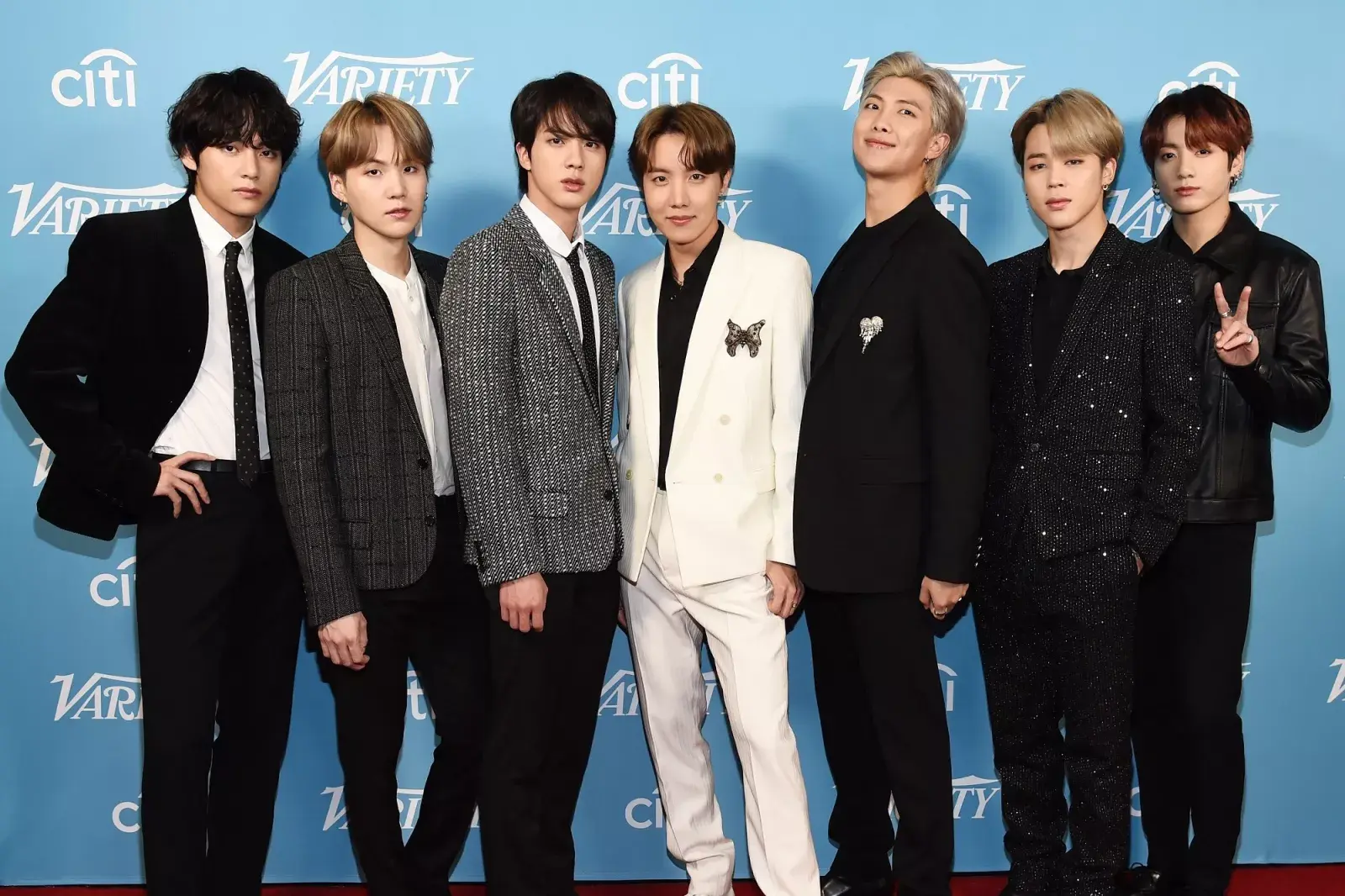 BTS durante una presentación en 2019.