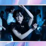 El baile viral de Merlina, la serie de Netflix.