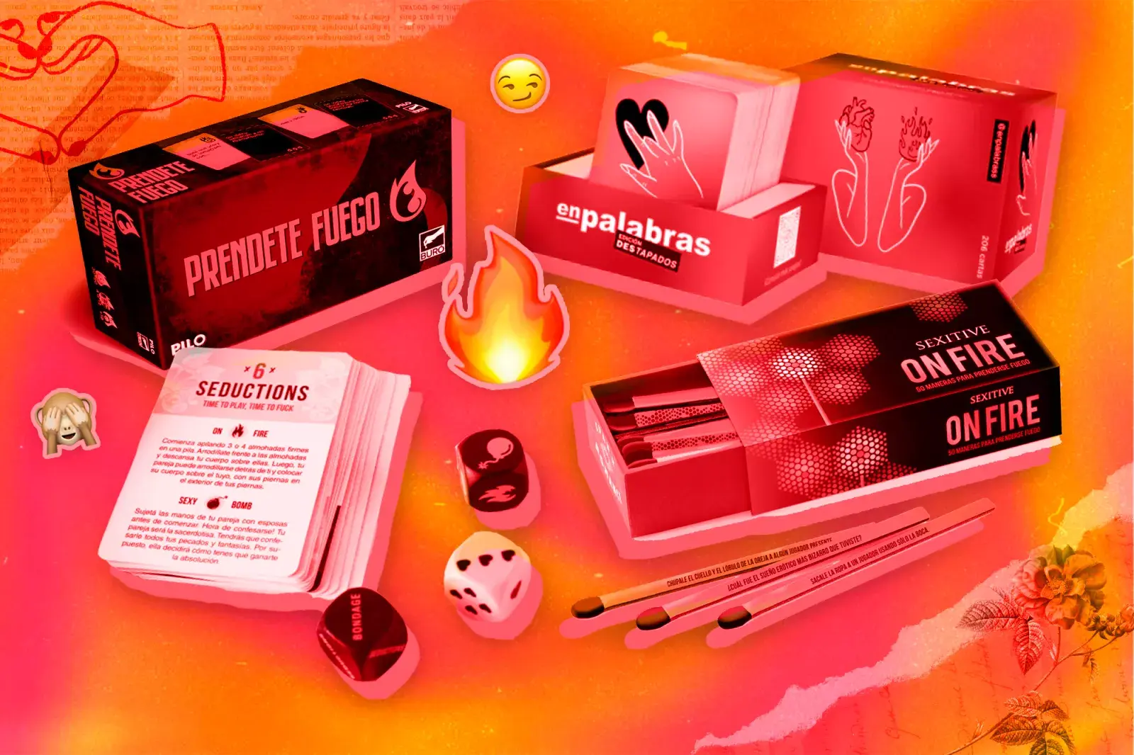 Juegos de mesa eróticos