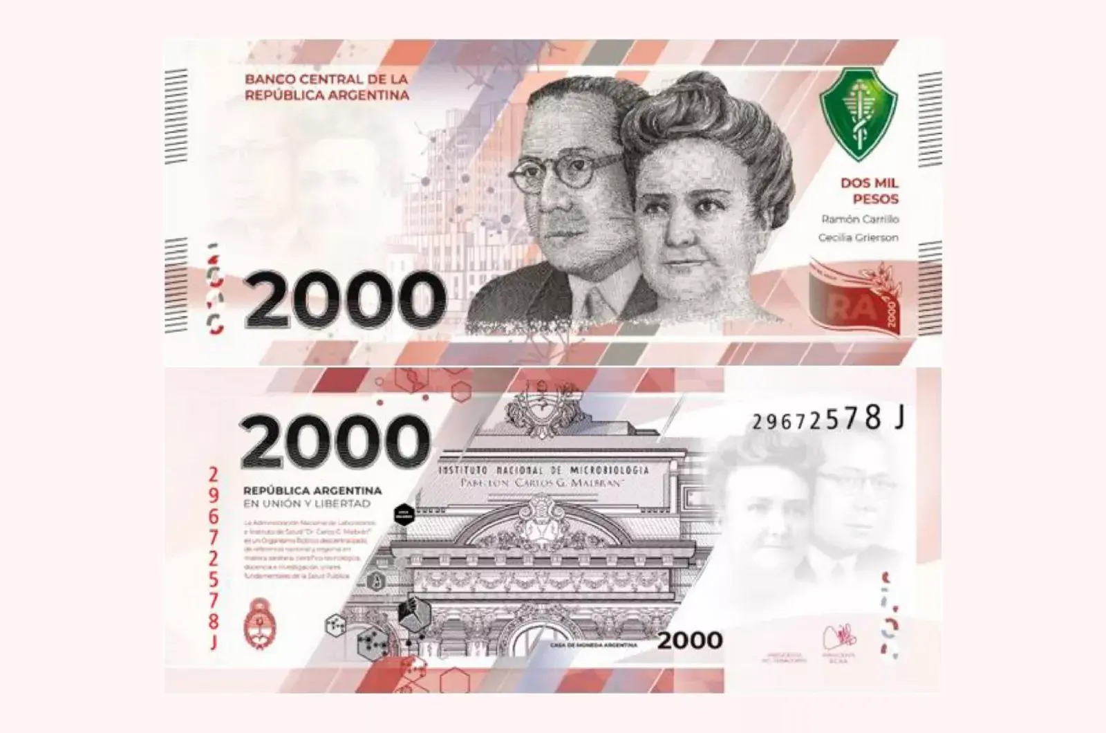 El billete de $2000 requiere que los cajeros se reprogramen para no rechazarlos.