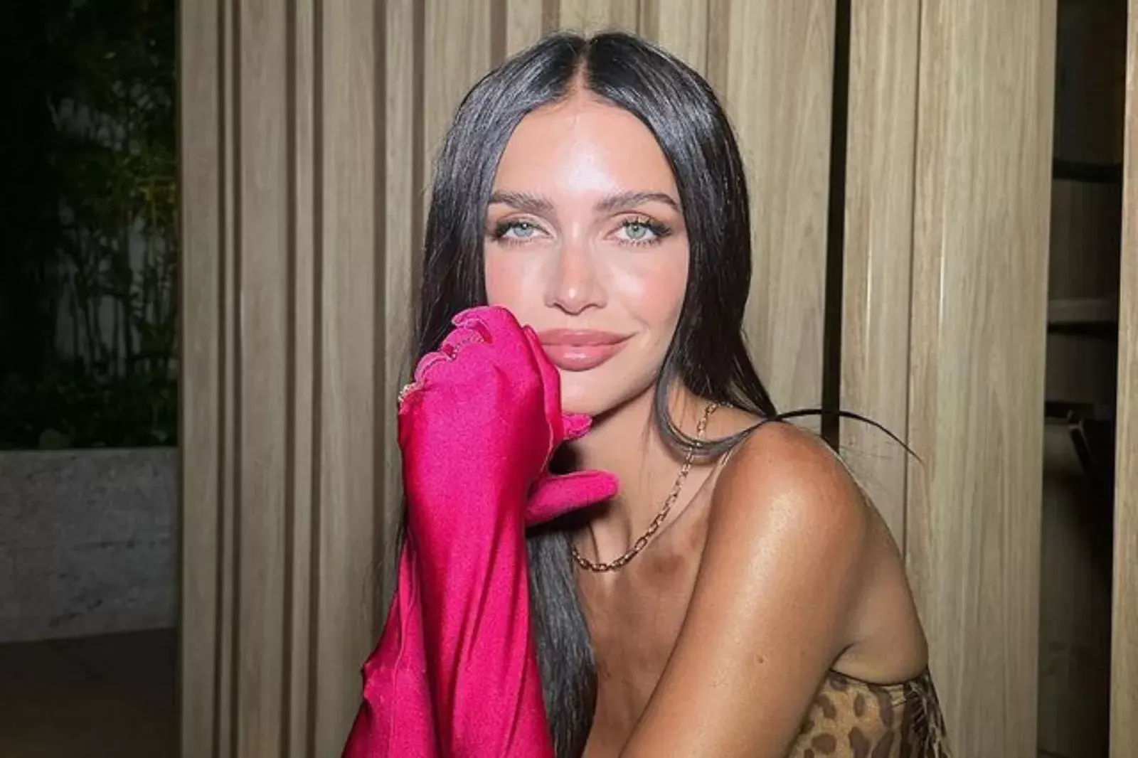 El naked dress de Zaira Nara.