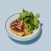 La provoleta ahumada de Standard 69 W. en Córdoba.