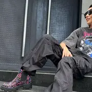 Los parachute pants, la prenda tendencia de esta temporada.