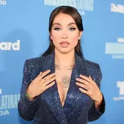 María Becerra en la primera edición de los Premios Billboard "Mujeres Latinas en la Música".