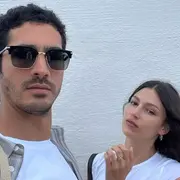 Las vacaciones del Chino Darín y Úrsula Corberó.