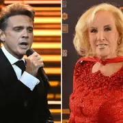 Mirtha Legrand fue ovacionada en el show de Luis Miguel: el cantante bajó del escenario y la saludó.