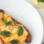 Milanesas de berenjena: un clásico.