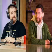 El divertido video de Migue Granados con Lionel Messi para promocionar la entrevista que le hizo.