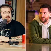 El divertido video de Migue Granados con Lionel Messi para promocionar la entrevista que le hizo.