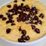 Torta de vainilla con chocolate: sin harina y sin azúcal.