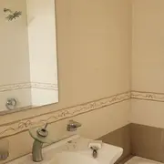 El baño antes de la remodelación.