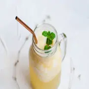 Batido con cúrcuma: riquísimo, fácil de hacer y muy saludable.