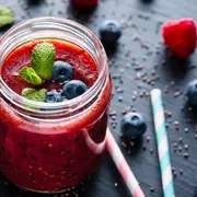Batido de frutos rojos: beneficios y propiedades.