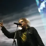 The Cure durante su recital en el Primavera Sound.