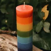 Vela de los 7 colores: cómo usarla para conectar con los ángeles.